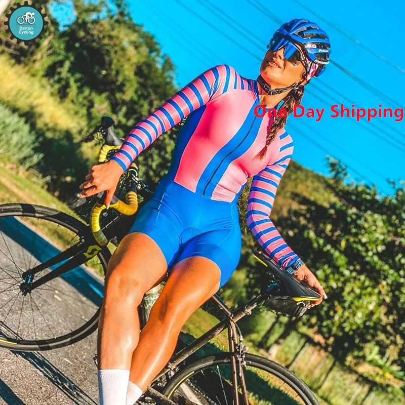 

Велокостюм Barton S208 женский для триатлона, брендовая одежда для езды на велосипеде, одежда для езды на велосипеде