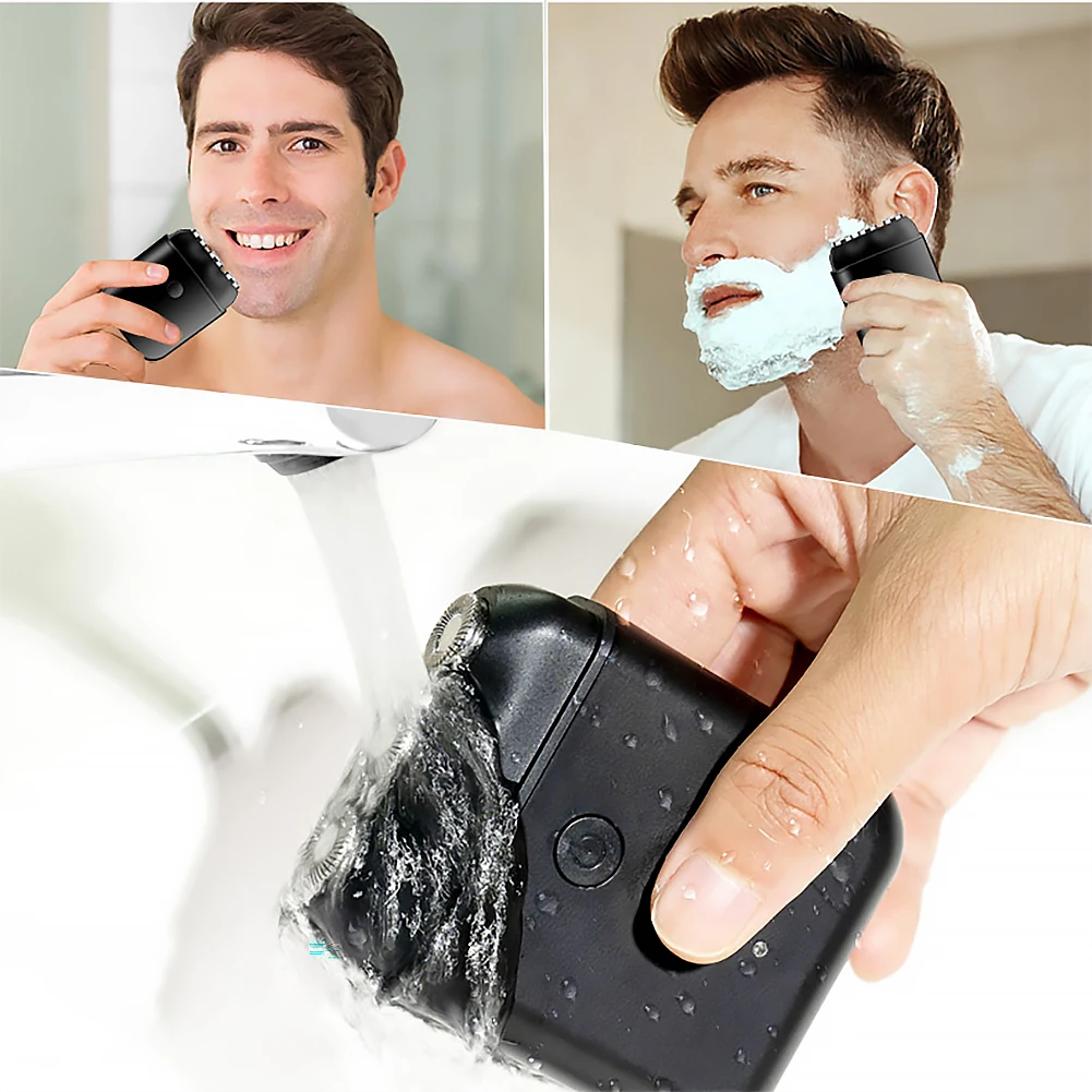 

3 в 1, перезаряжаемый триммер для бороды с 3 лезвиями