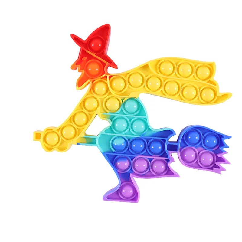 

Push Bubble Fidget Toys Autism Special Needs Stress Reliever Helps Relieve Stress and Increase Focus Soft Squeeze Kid Toy New