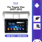 2.5D IPS Android для Toyota ViosYaris SedanBelta 2007-2012 без CD DVD GPS плеер Navi Радио стерео HD Автомобильная Мультимедийная навигация