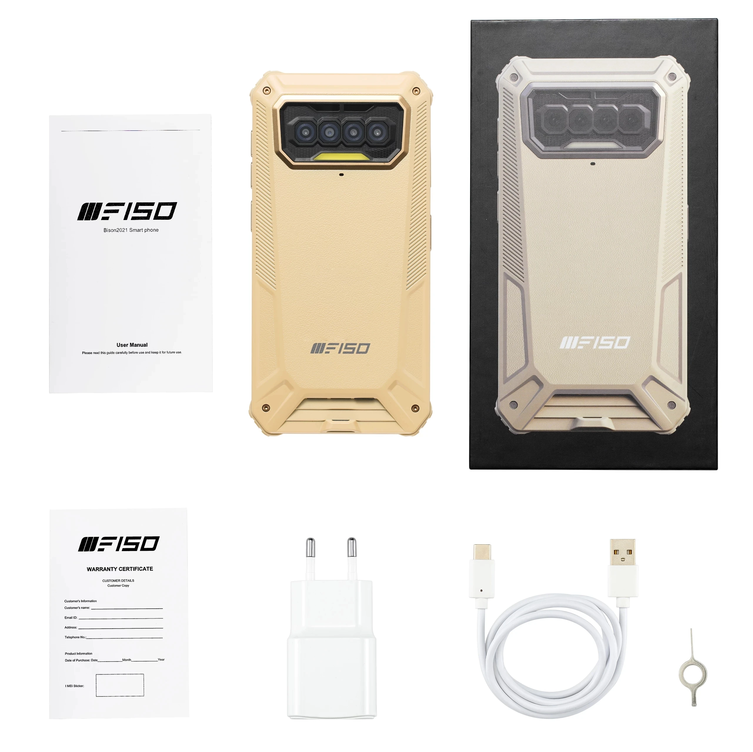

OUKITEL F150 5.86'' SmartPhones 6GB+64GB IP68/69K Waterproof Octa Core Mobile Phone NFC HD+13MP Camera Larger 8000mAh CellPhones