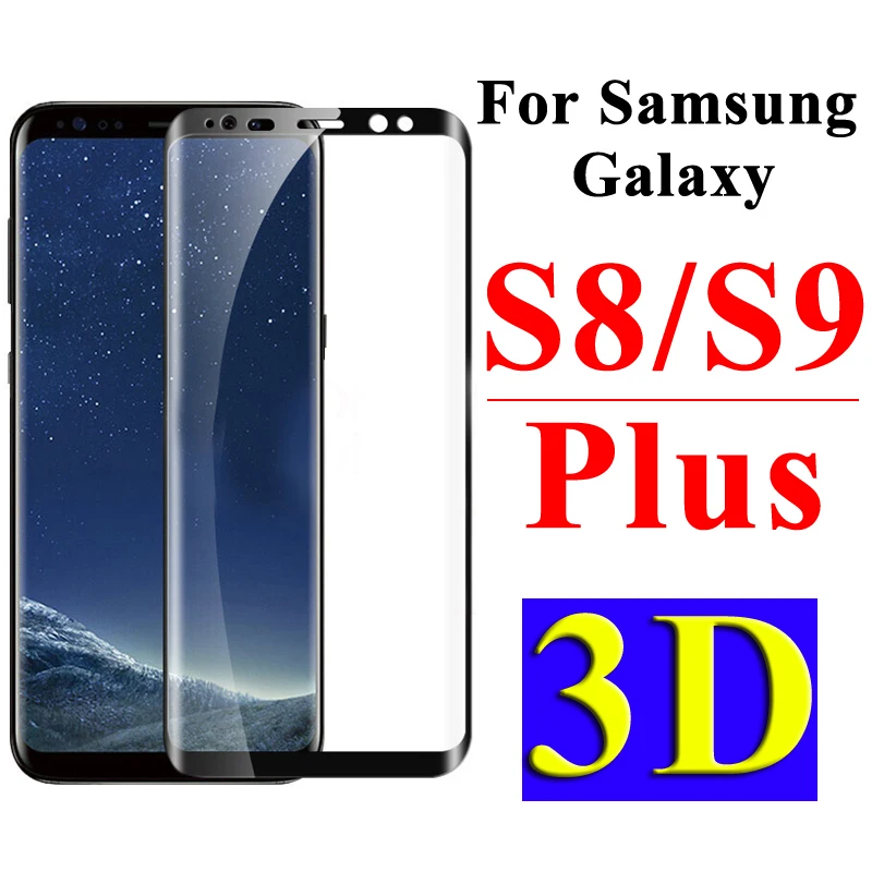 3D защитная пленка для Samsung S9 Galaxy S8 стекло Plus закаленное S9plus S 9 8 пленка|Защитные