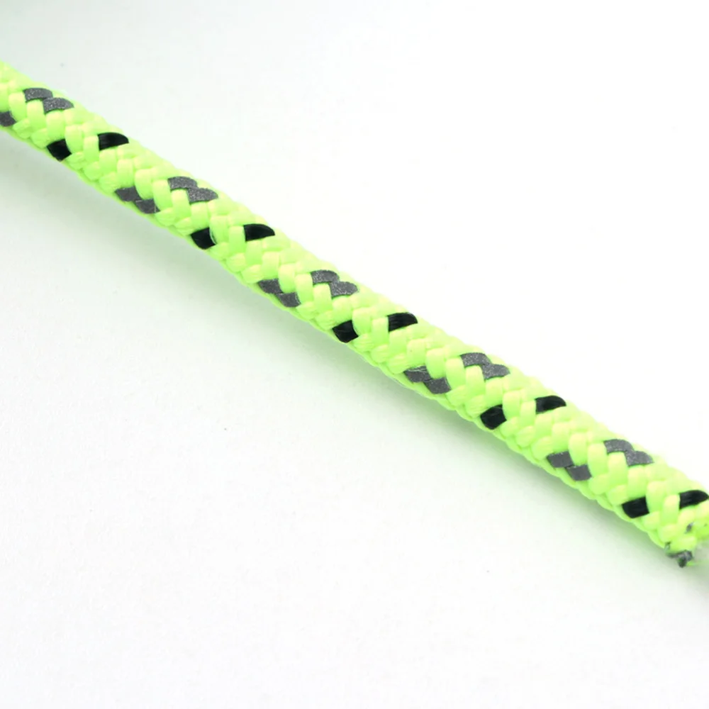 

20M Outdoor Green Tent Rope Reflective Nylon Paracord Wind Rope for Camping Tent Packaging Velarium (2.5mm)