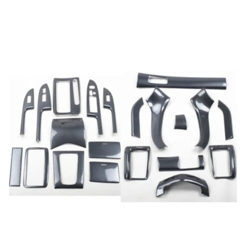 

for 7th Honda Accord 03-07 interior modification carbon fiber electric window air outlet water cup holder trim strip 21pcs