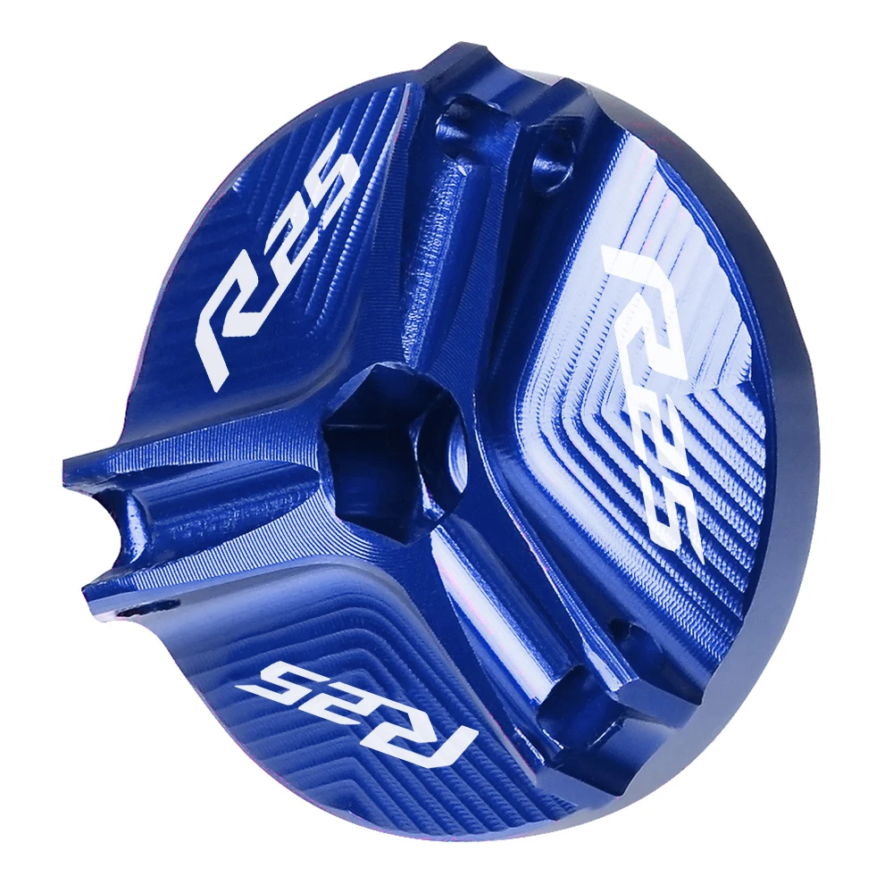 

Motorcycle Accessories Engine Oil Filler Cup Plug Cover cap Screw For YAMAHA R25 2015-2019 R 25 YZFR25 YZF-R25 2016 2017 2018 19