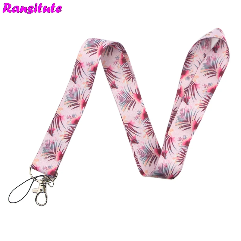 Ransitute R502 Гавайские листья КЛЮЧИ ID карты ТРЕНАЖЕРНЫЙ зал Мобильный телефон ремни