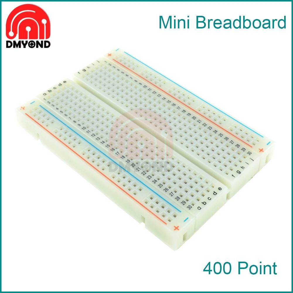 Мини макетная плата 400 точек бесsolderless PCB мини Универсальная Тестовая MB102 хлебная