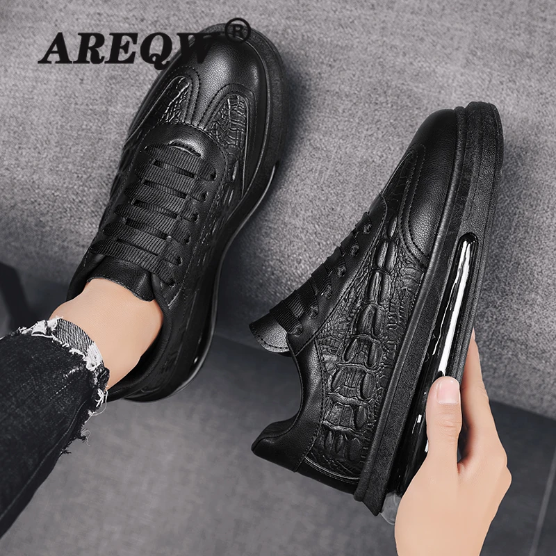

2021 Summer New Air Cushion Trend Ins Fashion Board Shoes Casual Sports Pure Color