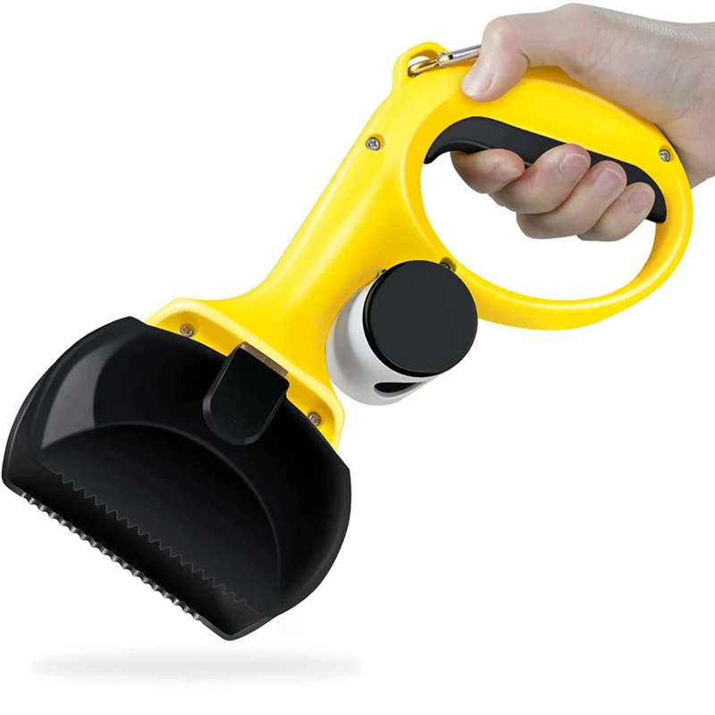 

Portable Dog Poop Scooper High Strength Ergonomic Pet Pooper Scooper Great For Grass/Dirt/Gravel/Lawns Waste Pick Up