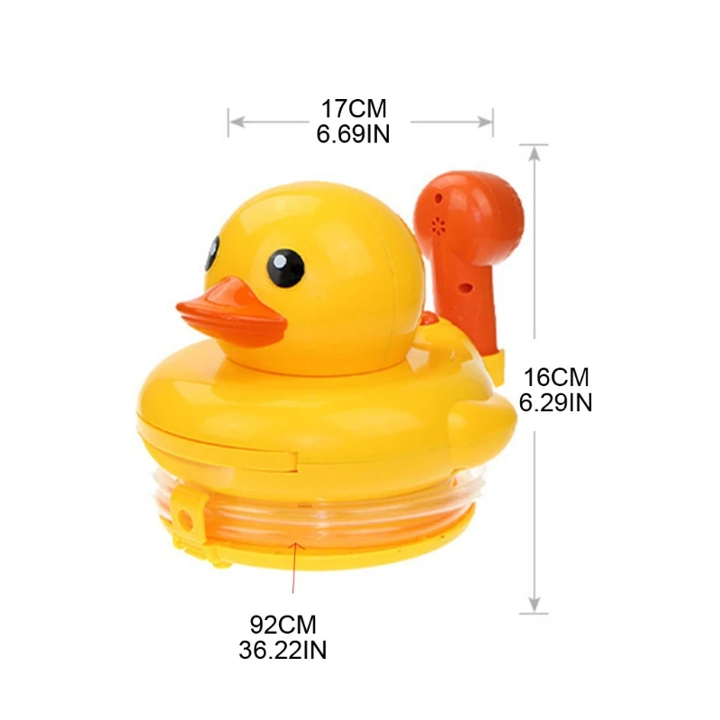 

Children Vent Screaming Toys Plastic Sprinkler Spray Duck Watering Kits for Kids Bathroom Bathing