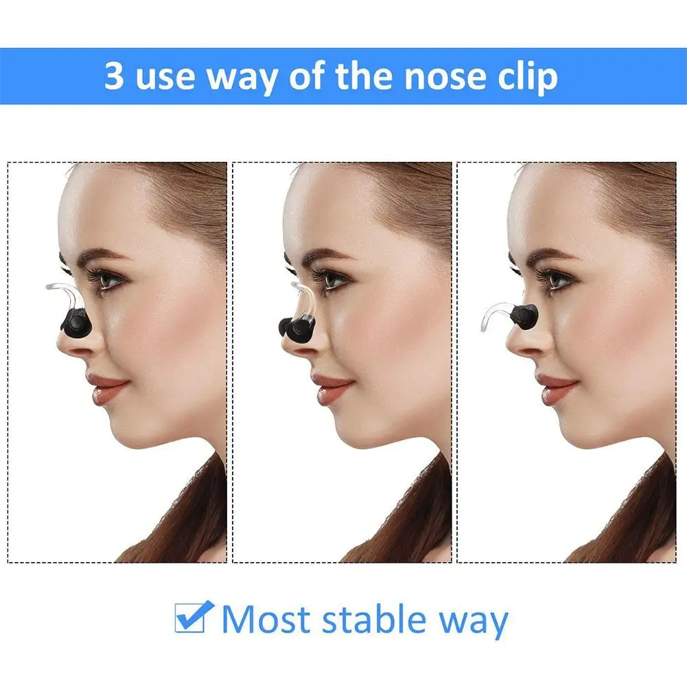 

10pcs/lot Reusable Soft Silicone Swimming Nose Clip Comfortable Prevent Nose Clips Plug Surfing Diving Protection Water Swi W8B5