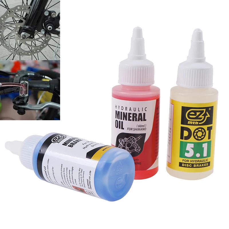 

60ml Mountain Bike Hydraulic Disc Brake Mineral Oil For Tektro/Magura Road Bicycle DOT Oil For Avid/Sram/Formula/Hope