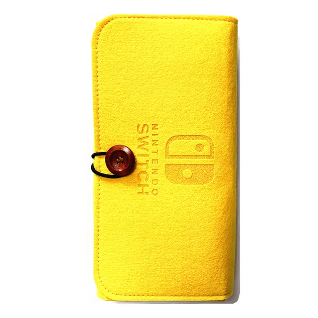 Yellow-S UTHAI T26 For Switch Protection bag Travel Carry Pouch Case for Nintend Switch Protective Gray Bags for NS Nintend Fashion - Цвет: Yellow-S