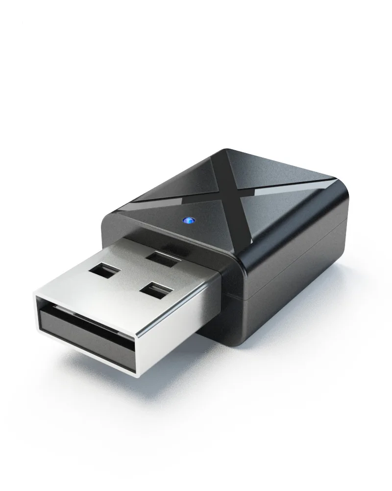 2 в 1 USB Bluetooth 5 0 передатчик приемник Мини 3 мм AUX стерео беспроводной адаптер для ТВ