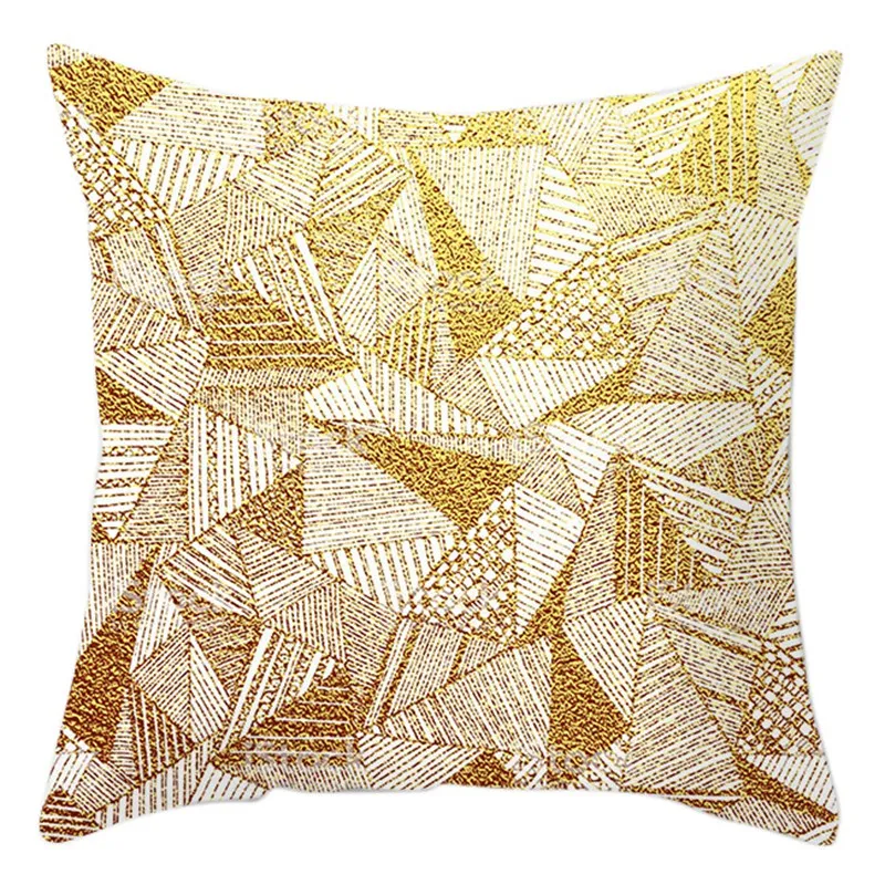 

Gilt Pattern Digital Printing Pillowcase Sofa Car Cushion Cover Cover Seat Sofa Embrace Cushion Pillow Case Home Decor