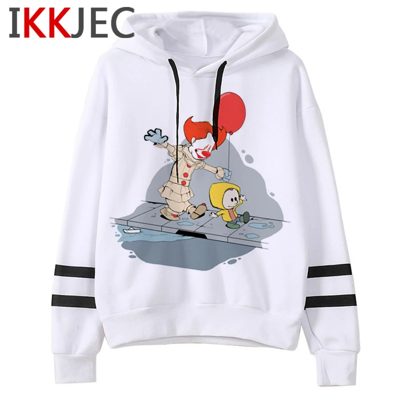 Это клоуны Забавный мультфильм толстовки для мужчин/wo мужчин Pennywise лузер фильм ужасов толстовки повседневное хип-хоп Уличная Толстовка мужской/женский - Цвет: 2688