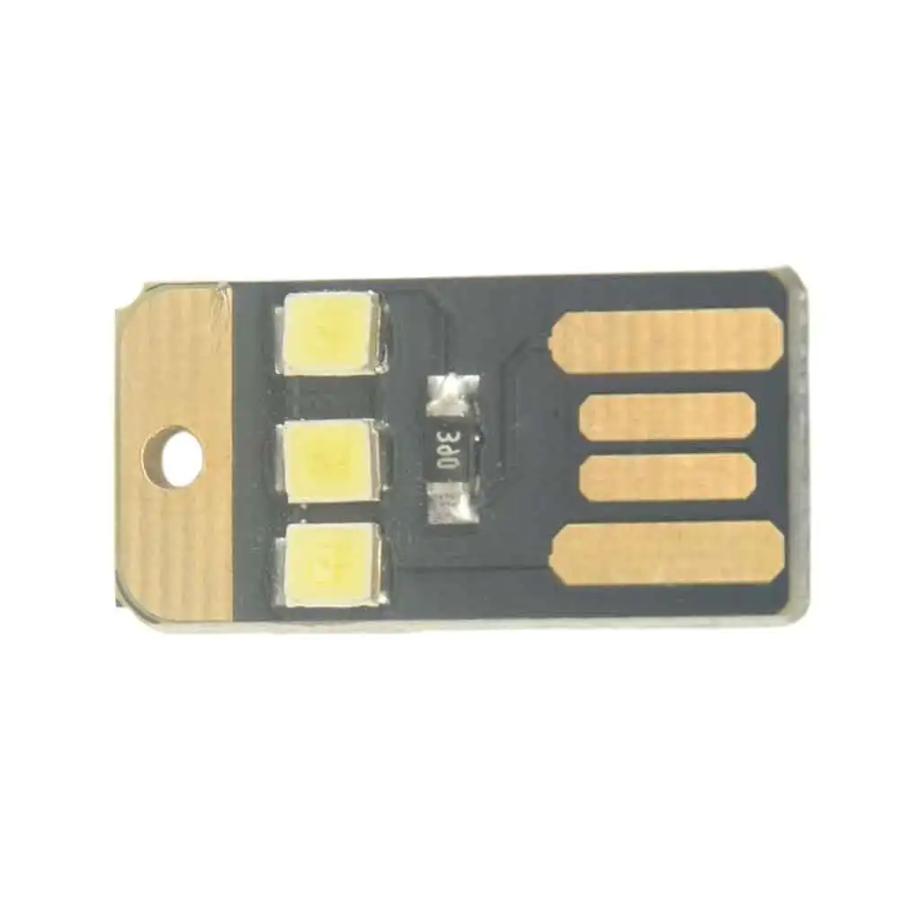 1 шт. Мини Тонкий ночник Мобильный USB светодиодный маленький светильник для