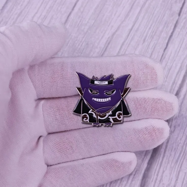 Эмалированная брошь в виде животных эльфов металлическая пастельного