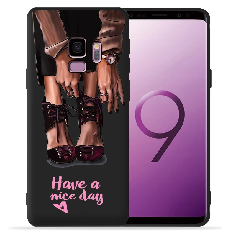 Модный чехол для телефона с рождественской елкой для девочек samsung Galaxy S9 S8 S10 Plus S7 S6 Edge S10 Lite Note9 8 10 Pro, чехол Etui