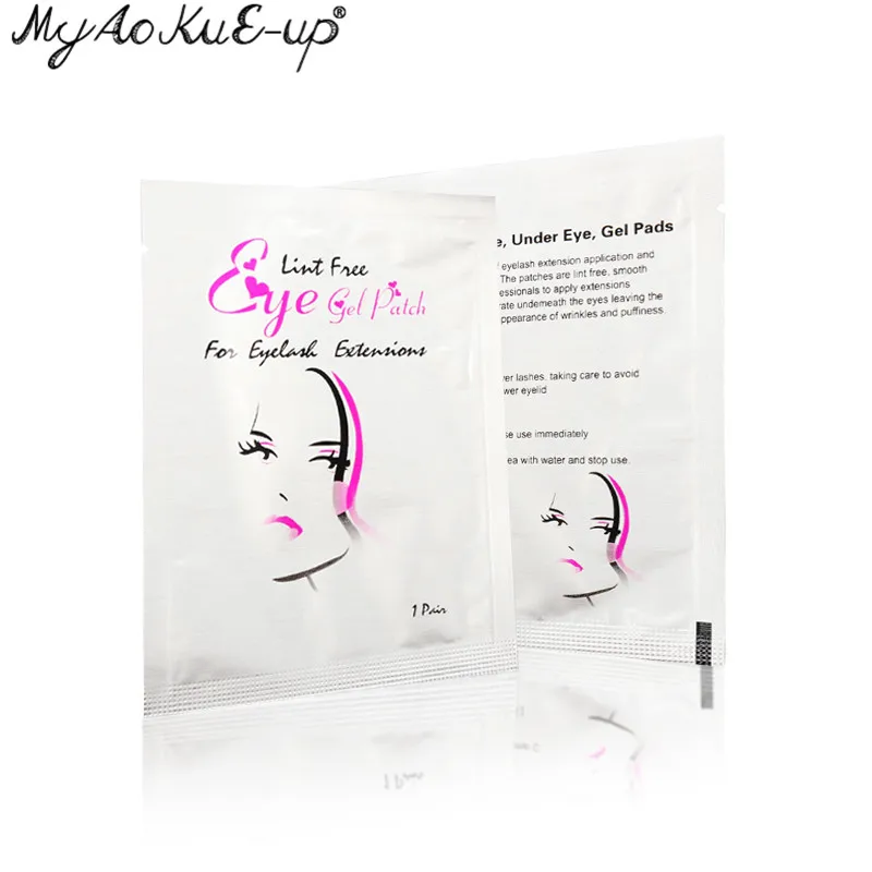 500 пар женские накладки под глаза патчи для наращивания ресниц бумажные наклейки