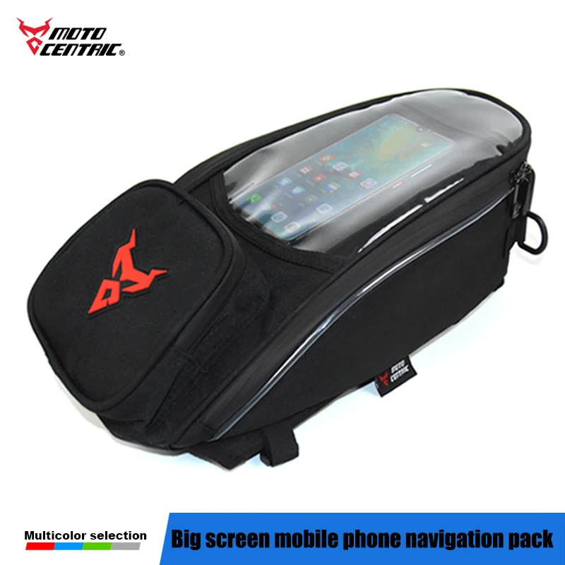 

MJ MOTO Top 2L Screen Big Storage Motorcycle tank Bags Motorbike Oil Fuel Bag Magnetic Motocross Motorcycle Tank Bags Saddle Ba