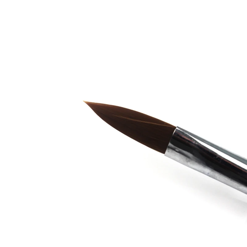 Кисти для ногтей инструменты искусства 12 # Pincel De Unha красивых Pinceis Para Caneta Kolinsky