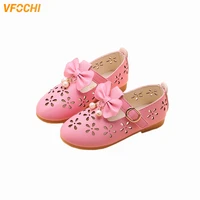 clearance girls leather shoes color pink size 22inner 14cm