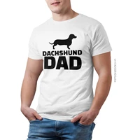 teckel dog tshirts dachshund dad t shirt graphic classic tee shirt camisas oversized short sleeve cotton funny tshirt