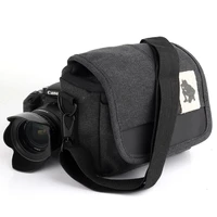 canvas waterproof camera bag case for canon eos 1300d m3 m10 m6 m5 m100 g1x g7x mark ii iii nikon 1 j5 j4 a7 a7ii lens bag