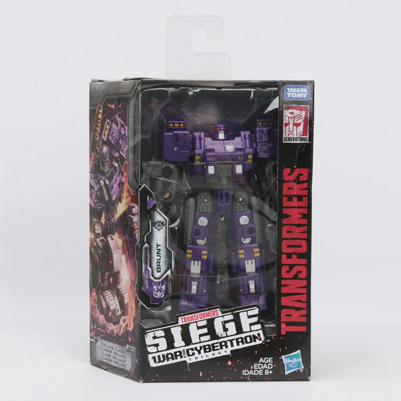 brunt 16 см Трансформеры игрушки поколения войны для Cybertron осада класса люкс WFC-S9 Автобот гонч Мегатрон ПВХ фигурка модель - Цвет: brunt
