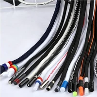 2pcs cotton flatround elastic rope for pants clothes waist belt drawstring cord diy sports pants cord garment accessories