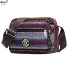 Сумка с несколькими карманами, сумки на молнии, богемные цыганские винтажные модные женские сумки через плечо, женские сумки, кошельки