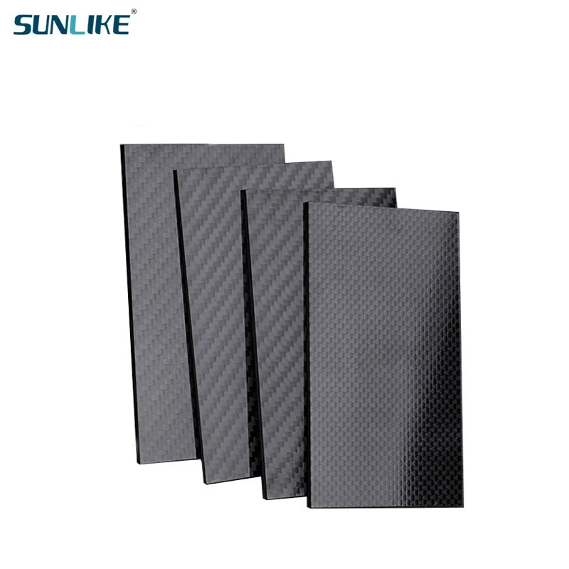 

165X 300mm Surface Matte 3K Carbon Fiber Panel Thickness 0.25mm To 6mm Suitable For RC Model