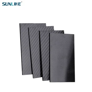 165X 300mm Surface Matte 3K Carbon Fiber Panel Thickness 0.25mm To 6mm Suitable For RC Model