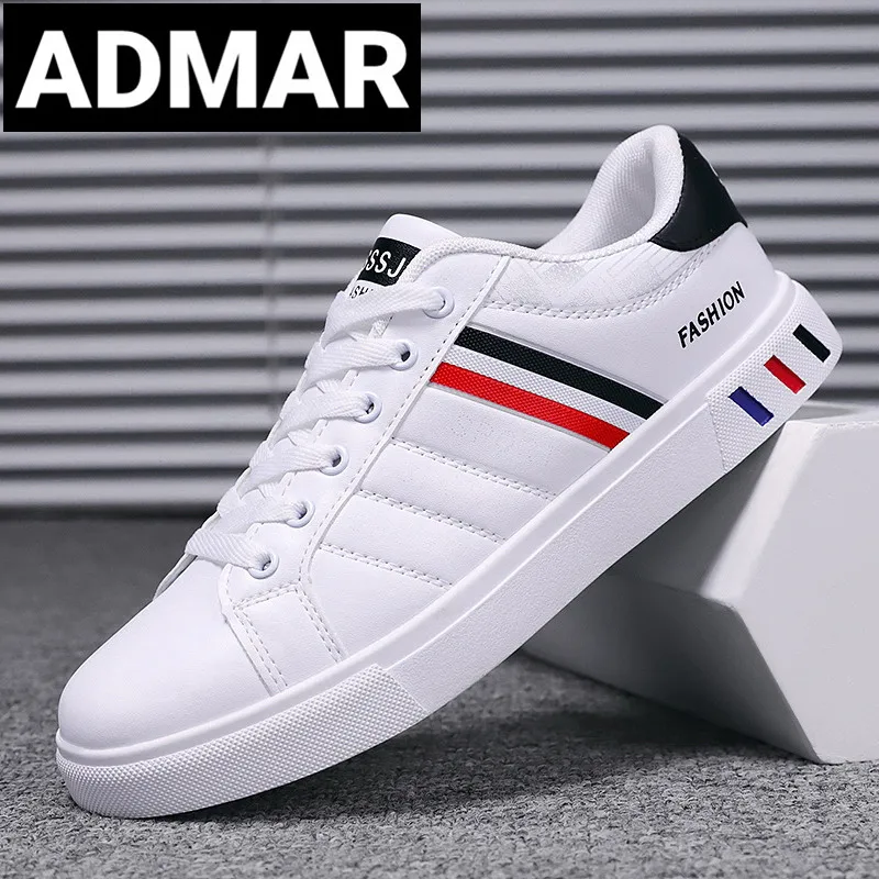 

ADMAR 2021 Men Flat Shoes Summer Breathable Solid Lace Up Male Business Travel Shoes Casual Light Comfortable Low Heel Men Shoes