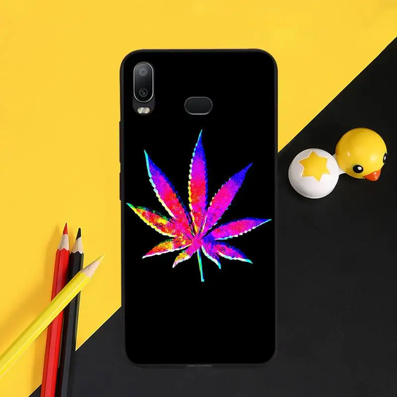 PENGHUWAN в виде кленового листа типа сделай сам украшения чехла для телефона Samsung A10