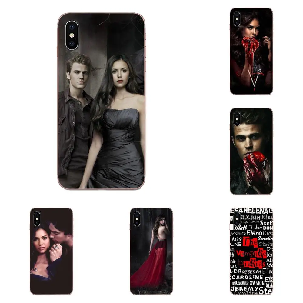 Мягкий чехол &quotДневники вампира&quot для Motorola G G2 G3 G4 G5 G6 G7 Plus Xiaomi Redmi Note 8 8A 8T 10 K30 5G