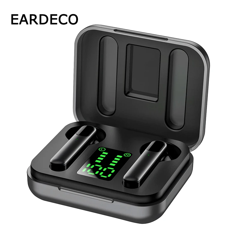 

EARDECO TWS Bluetooth Earphone Earbuds True Wireless Headphones In-ear Headphones Bass Sport Music Headsets with Mic Stereo