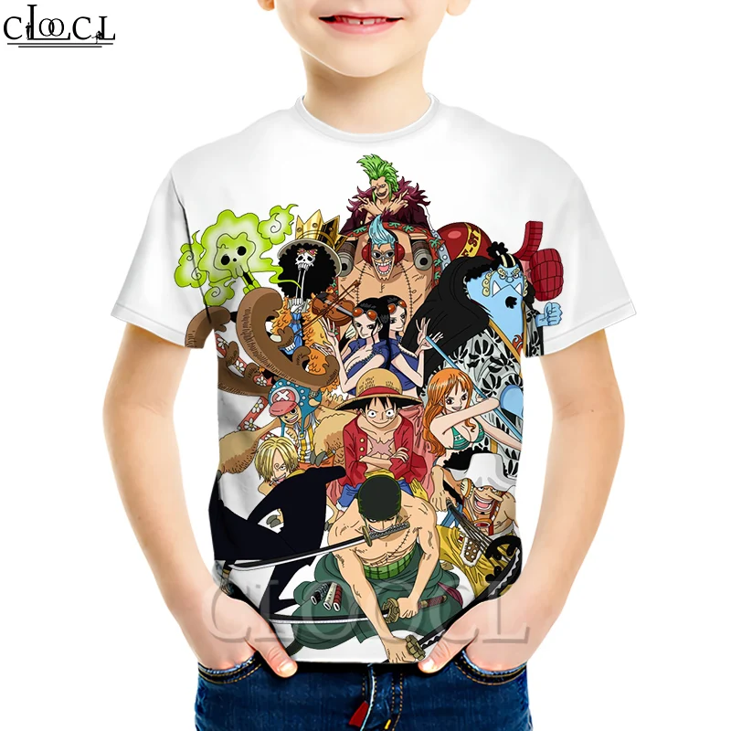 

Футболки унисекс, с круглым вырезом и 3D-принтом, в стиле японского аниме