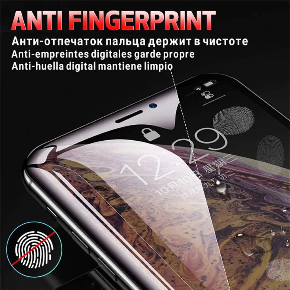 Защитная пленка для экрана Infinix S5 Pro Полное покрытие мягкая Гидрогелевая HD