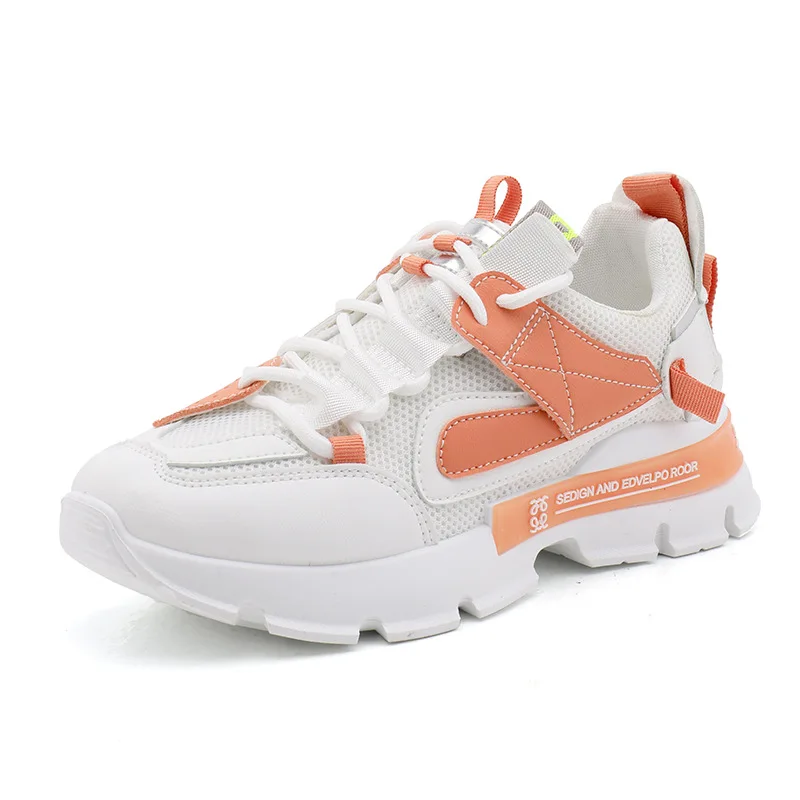 Белая обувь Женские кроссовки на платформе zapatos de mujer Коллекция 2020 года Сезон