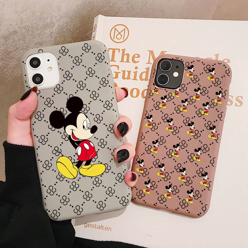 Роскошный чехол для телефона с мышкой Huawei P40 P30 P20 P10 Pro Plus силиконовый мягкий
