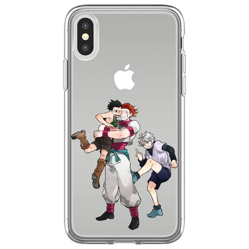 Мягкий прозрачный чехол для телефона Hunter x 3 HXH Anime Hisoka Morow iPhone 12 11 Pro Max X XR XS 8 7 Plus Mini