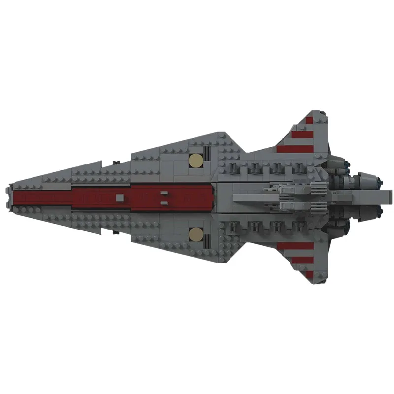 

Star Series Wars Venator Republic Attack Cruiser Model MOC Building Blocks DIY 830PCS Bricks Toys Educational Xmas Gift For Kids