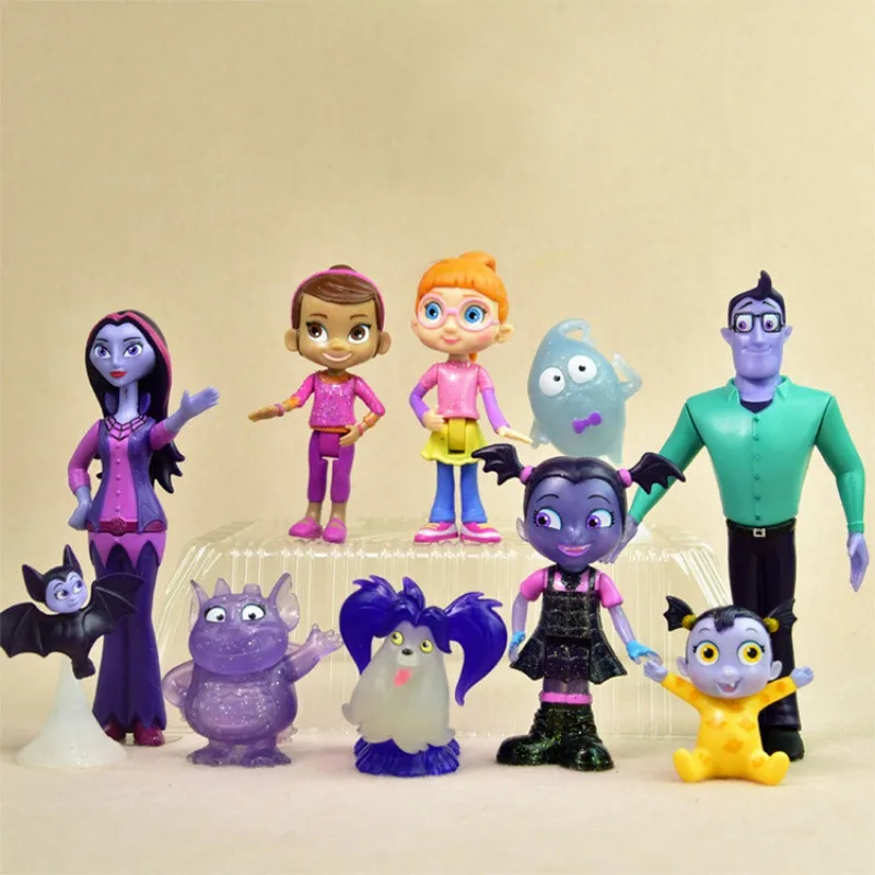 Фигурки Диснея Vampirina Fangtastic Boris Bridget куклы игрушки топперы для торта детский