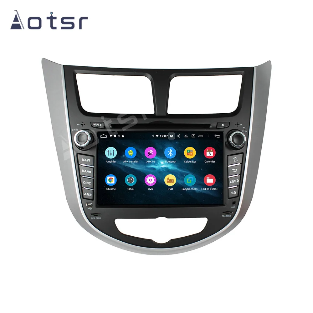 

Android radio recorder For Hyundai Verna Accent Solaris 2011 2012 Gps Navi WIFI Car Multimedia Stereo Player 2DIN Head Unit DPS