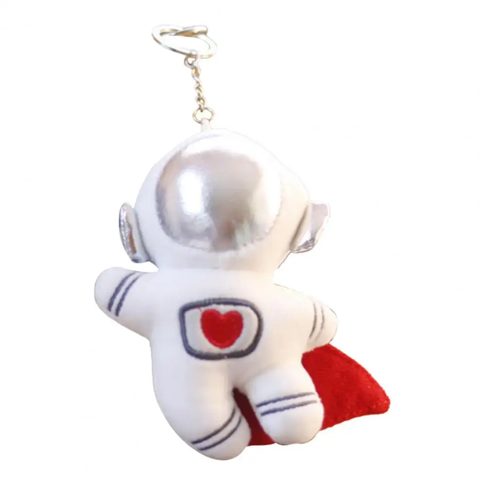 

Hanging Design Plush Keychain Decorative Cartoon Skin-friendly Cute Space Supermen Astronaut Plush Pendant for Decoration 2021