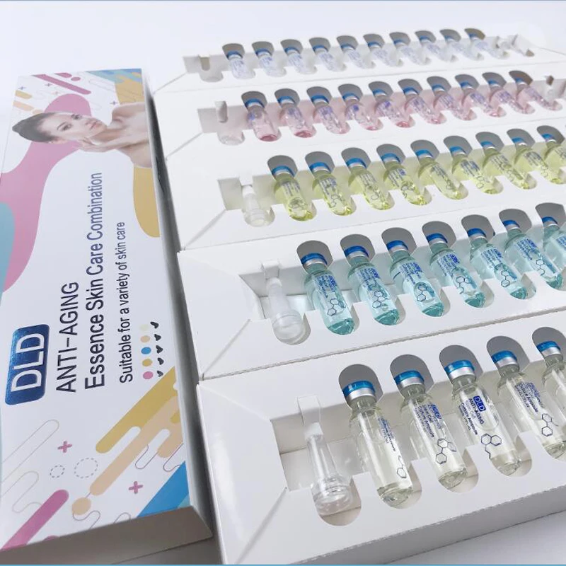 

5ml Gold Ampoule Korean BB Cream Facial Treatment BB Cream Starter Kit For Whitening Brightening Permanent-Makeup Foundatio