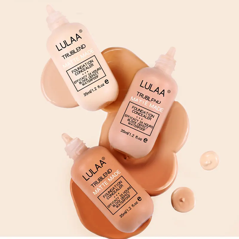

AgeRewind Matte Liquid Foundation Full Cover Liquid Concealer Waterproof Smooth Matte Finish Concealer Foundation KG66