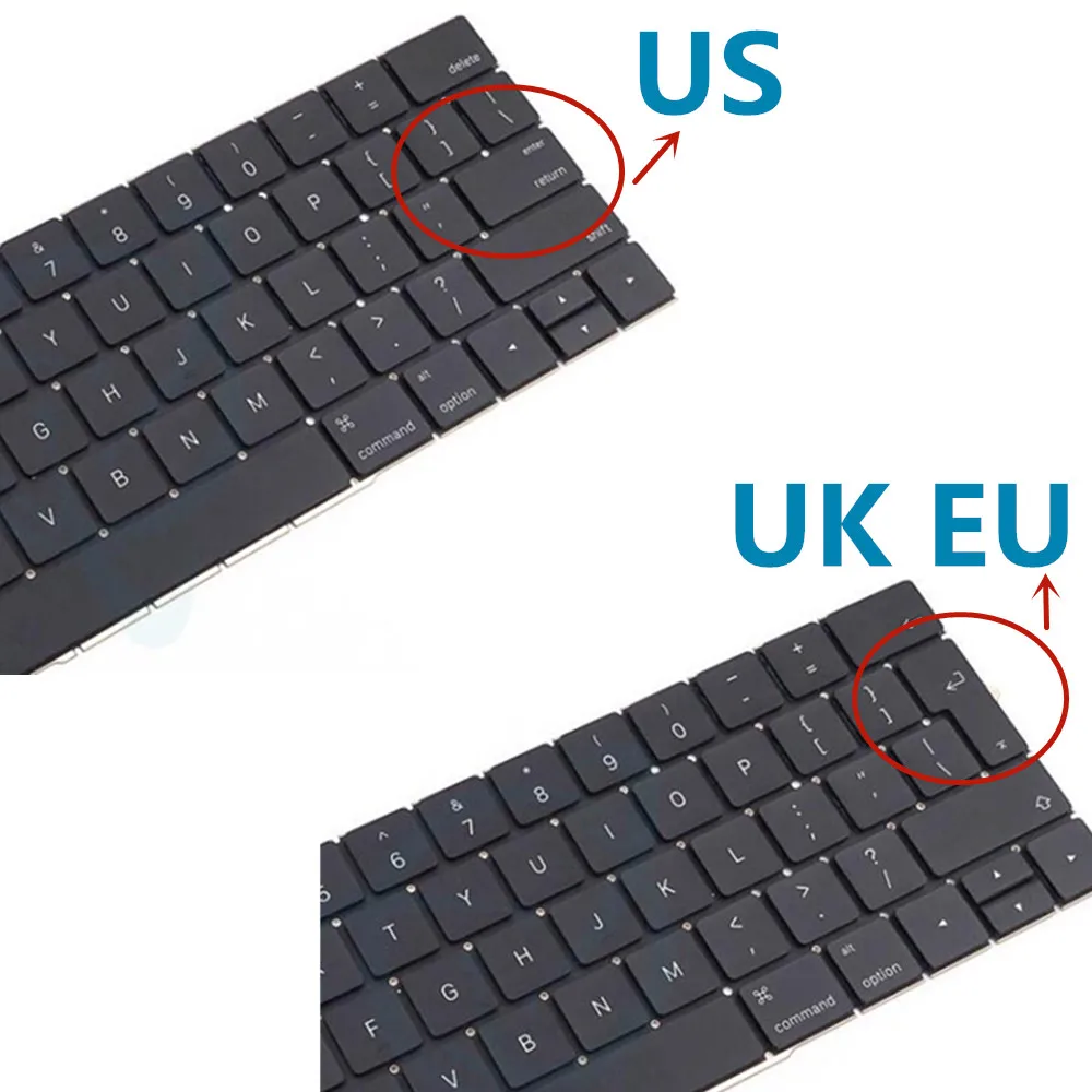 

US Layout Clips For Macbook Air Retina 13'' 15" New A1706 A1707 A1989 A1990 A1932 A2141 A2289 Keyboard Keycaps Key Cap clips